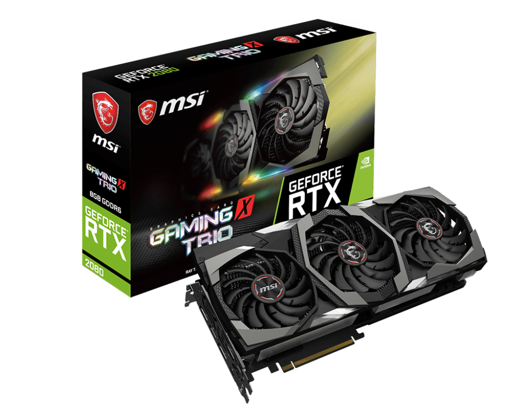 VGA MSI RTX 2080 GAMING X TRIO